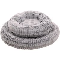 Flamingo Basket Stella Round Grey & White