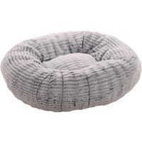 Flamingo Basket Stella Round Grey & White