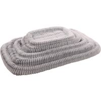 Flamingo Cushion Stella Rectangle Grey & White