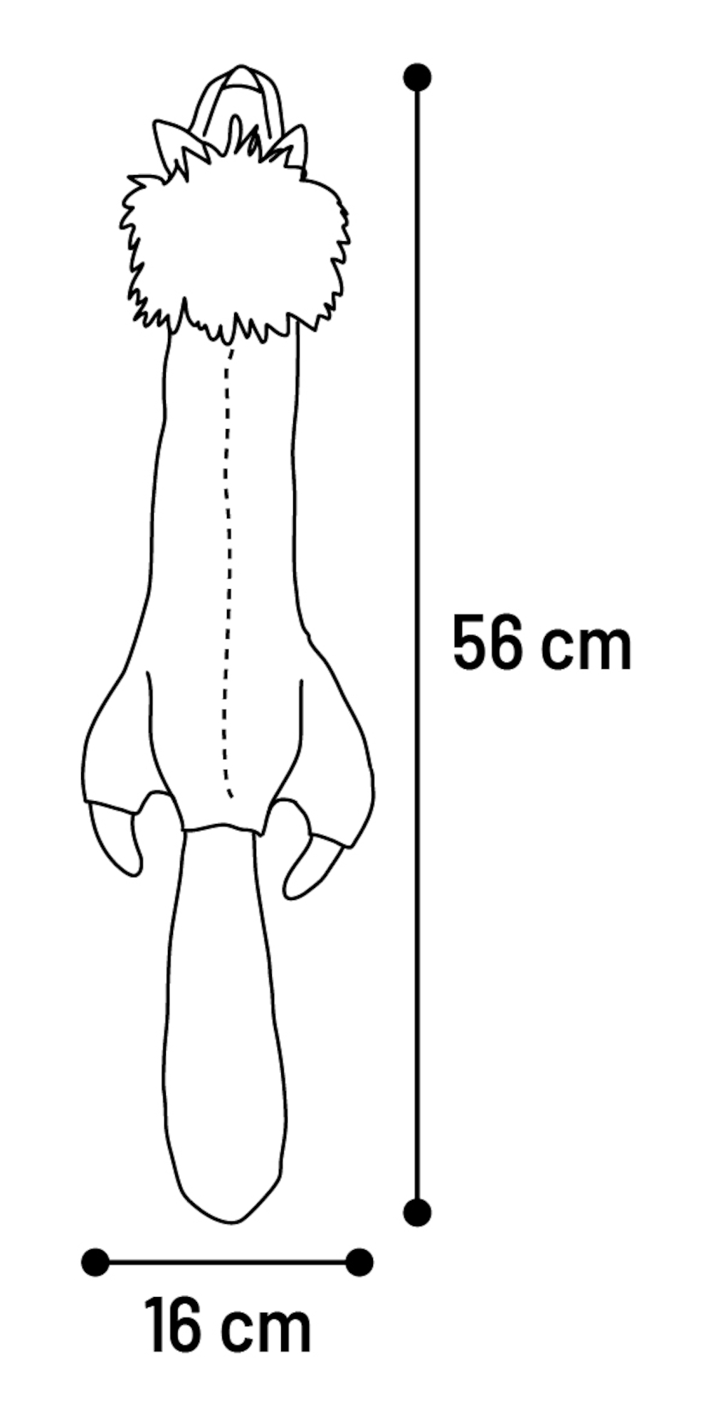 Flamingo Toy Kiki Lion Orange