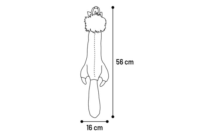 Flamingo Toy Kiki Lion Orange