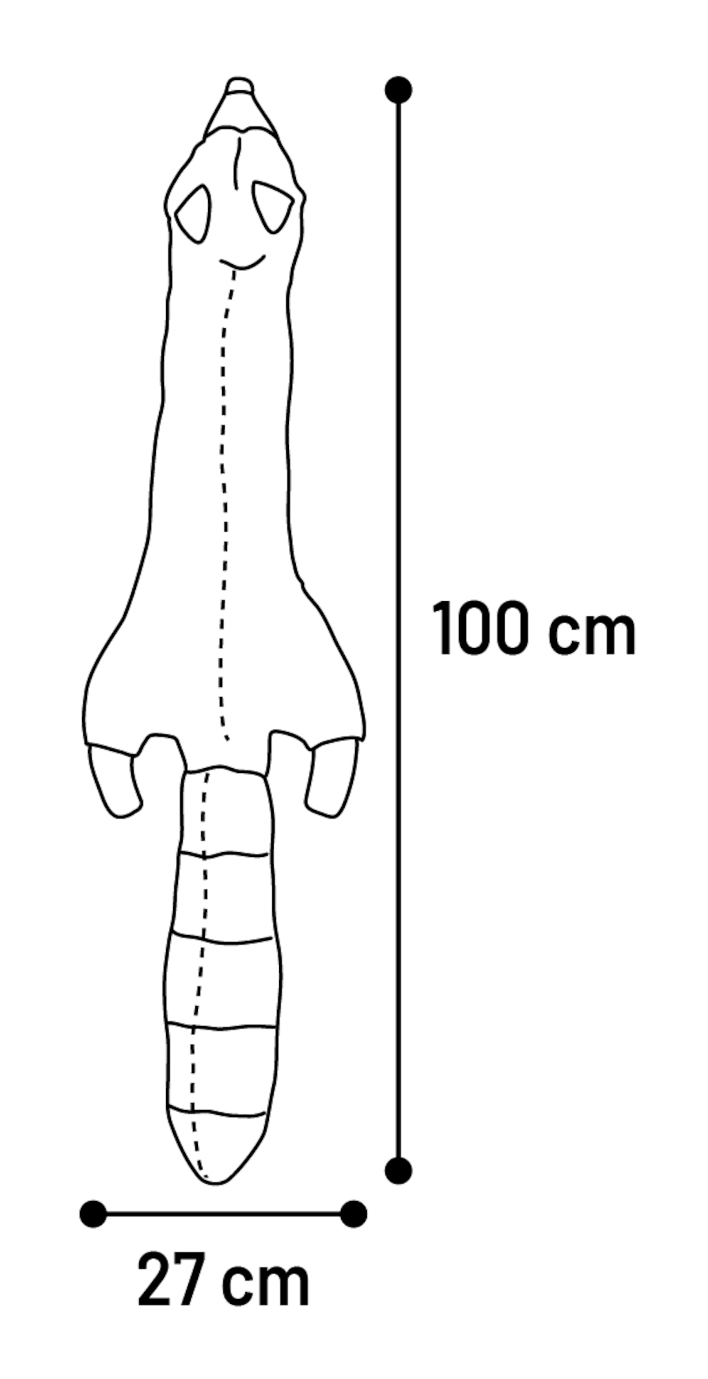 Flamingo Toy Reina Racoon Grey