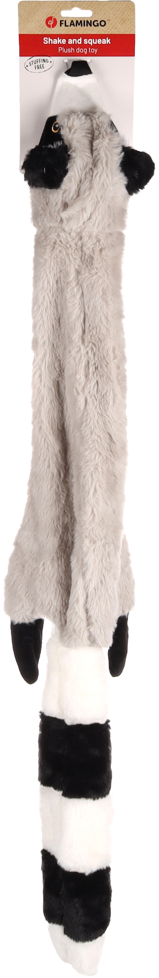 Flamingo Toy Reina Racoon Grey