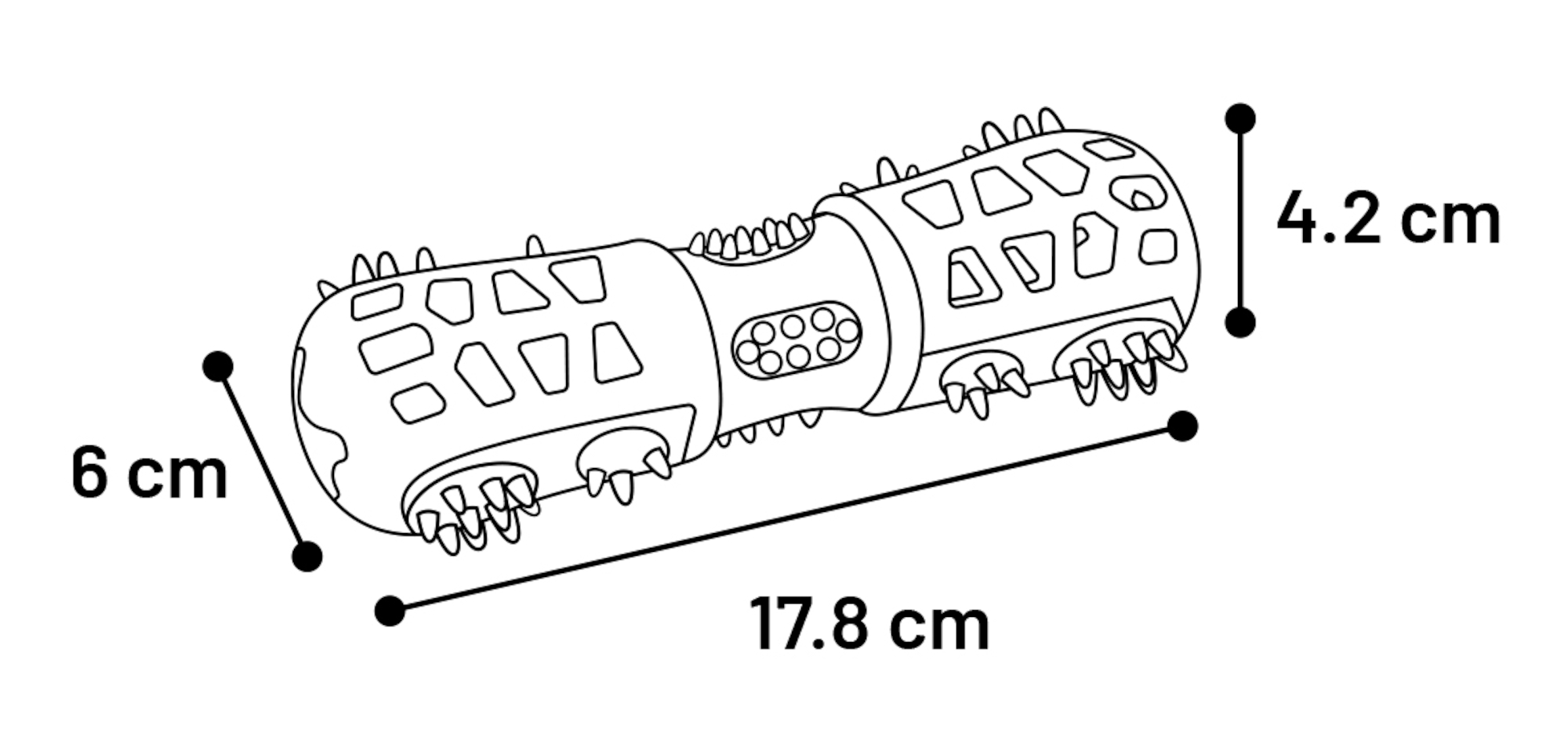 Flamingo Giocattolo Spako Bastone Fuchsia