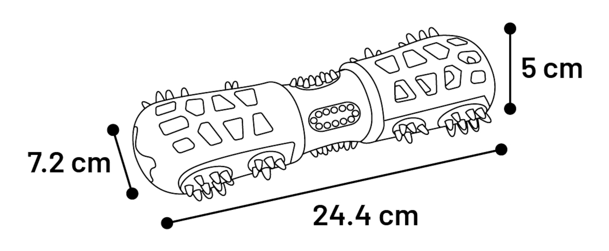 Flamingo Giocattolo Spako Bastone Fuchsia