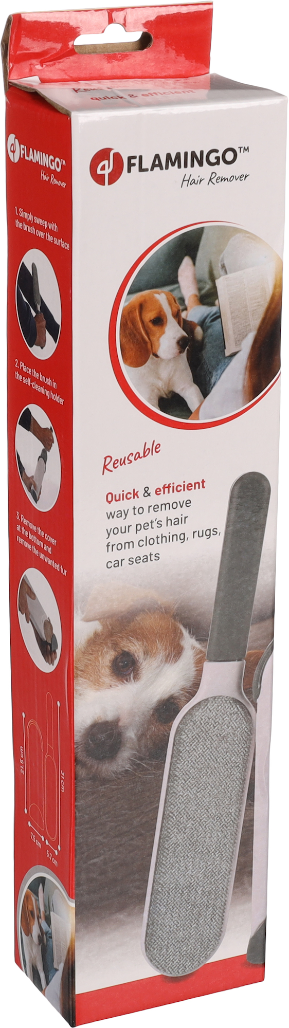 Flamingo Hair remover Fura White & Grey