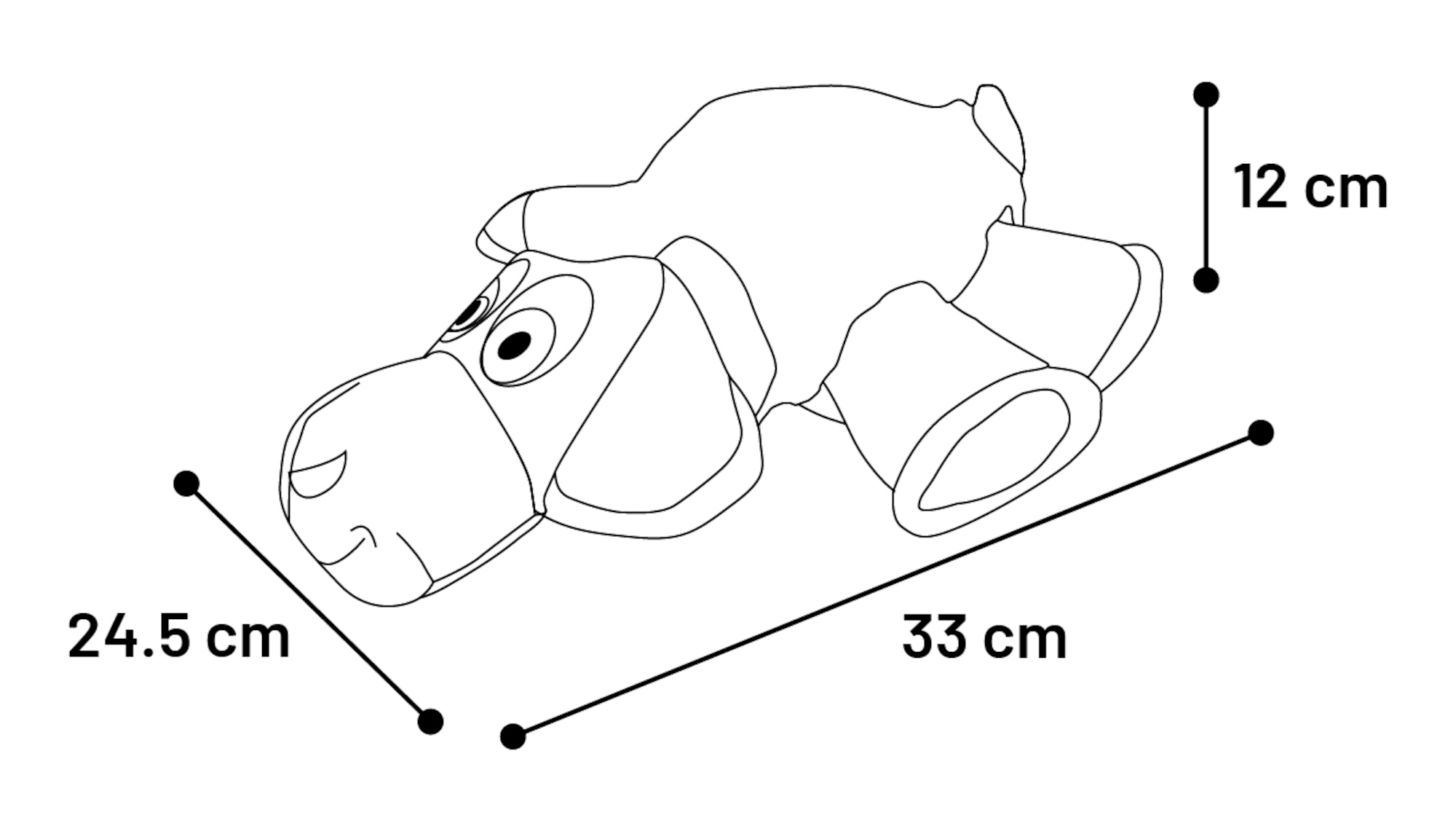 Flamingo Juguete Layi Oveja Gris