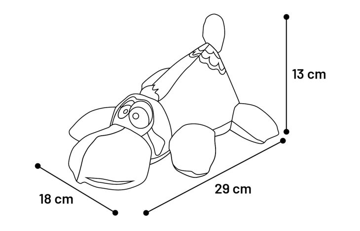 Flamingo Toy Bekka Platypus Multiple colours
