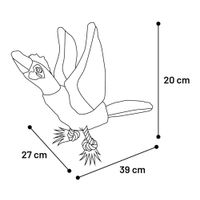 Flamingo Toy Wingo Pheasant with rope Mix