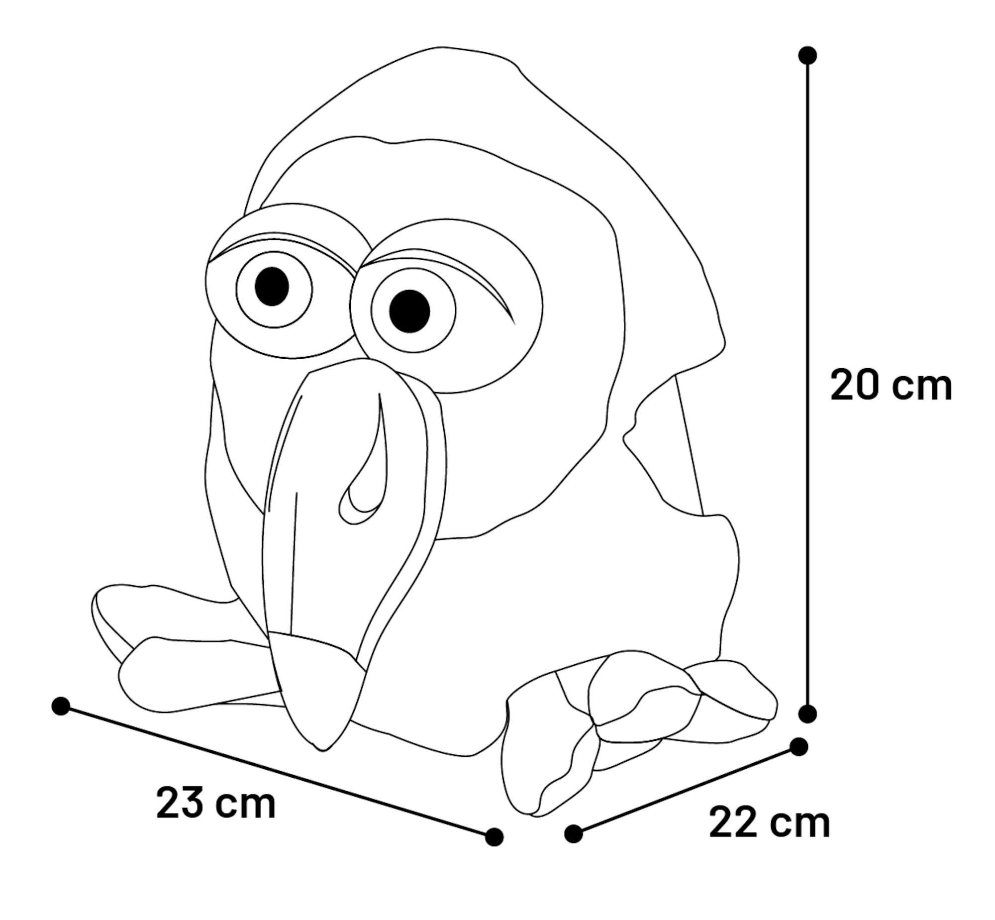 Flamingo Toy Snapz Flamingo Pink