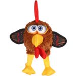 Jouet Eya Poule Brun