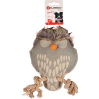 Flamingo Toy Vacan Owl with rope Khaki