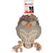 Toy Vacan Owl with rope Khaki