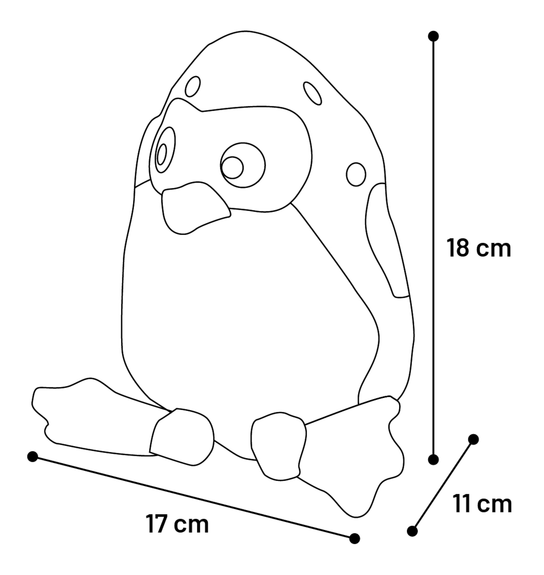 Flamingo Toy Birdi Bird Multiple colours