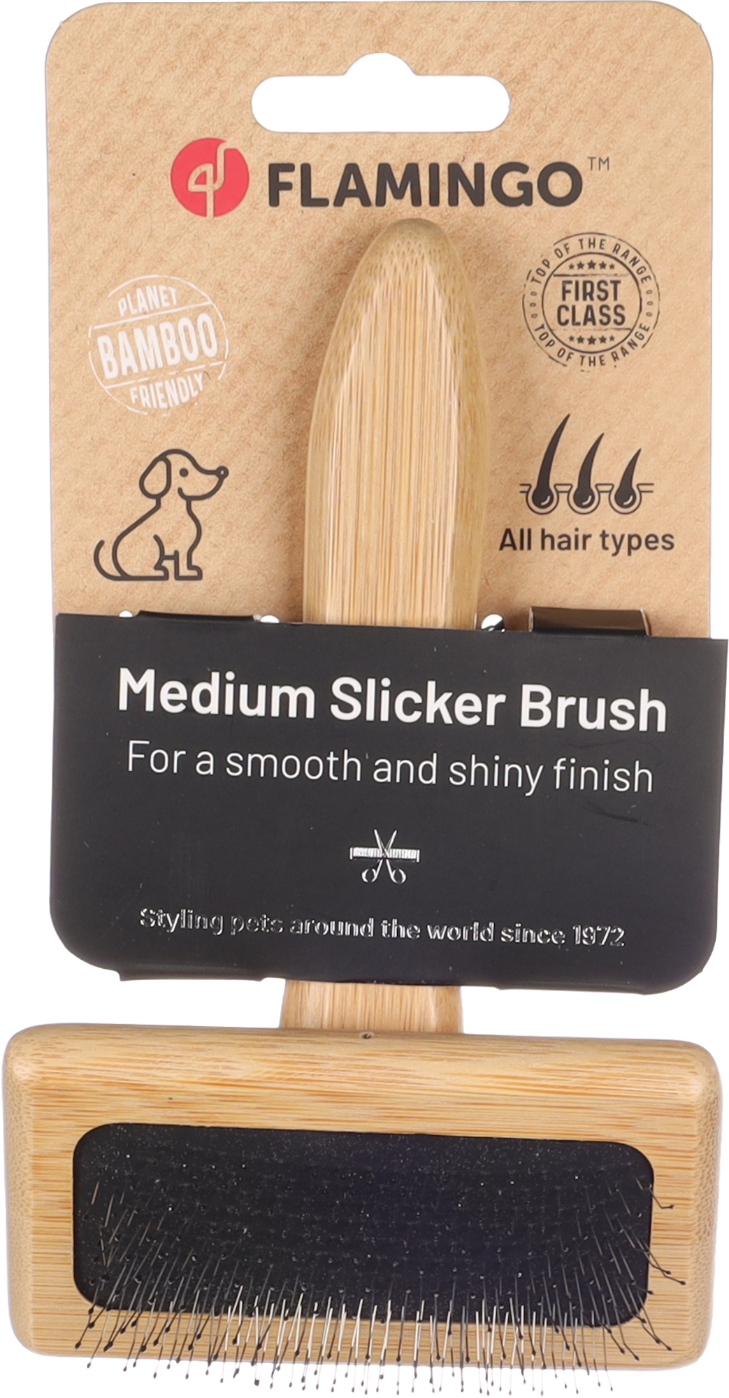 Flamingo Slicker brush Babu