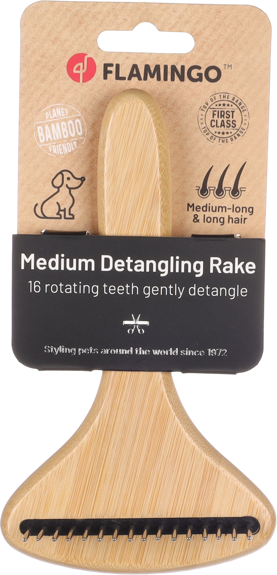 Flamingo Ondervacht hark Roterend Middel Babu