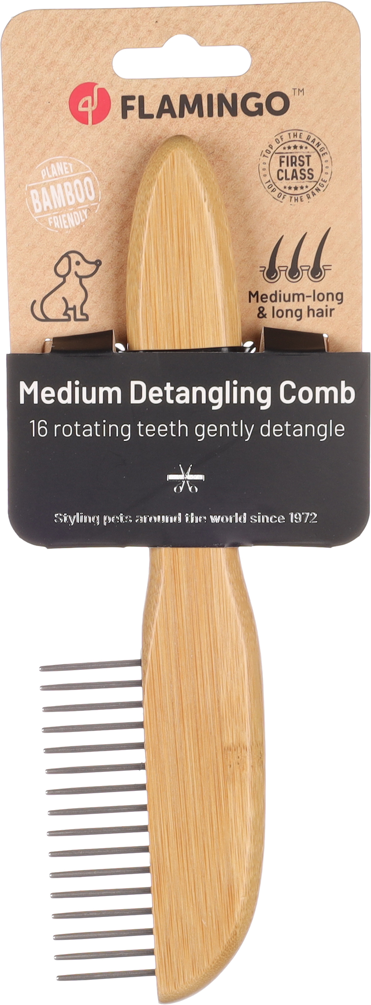 Flamingo Kam Roterend Middel Babu