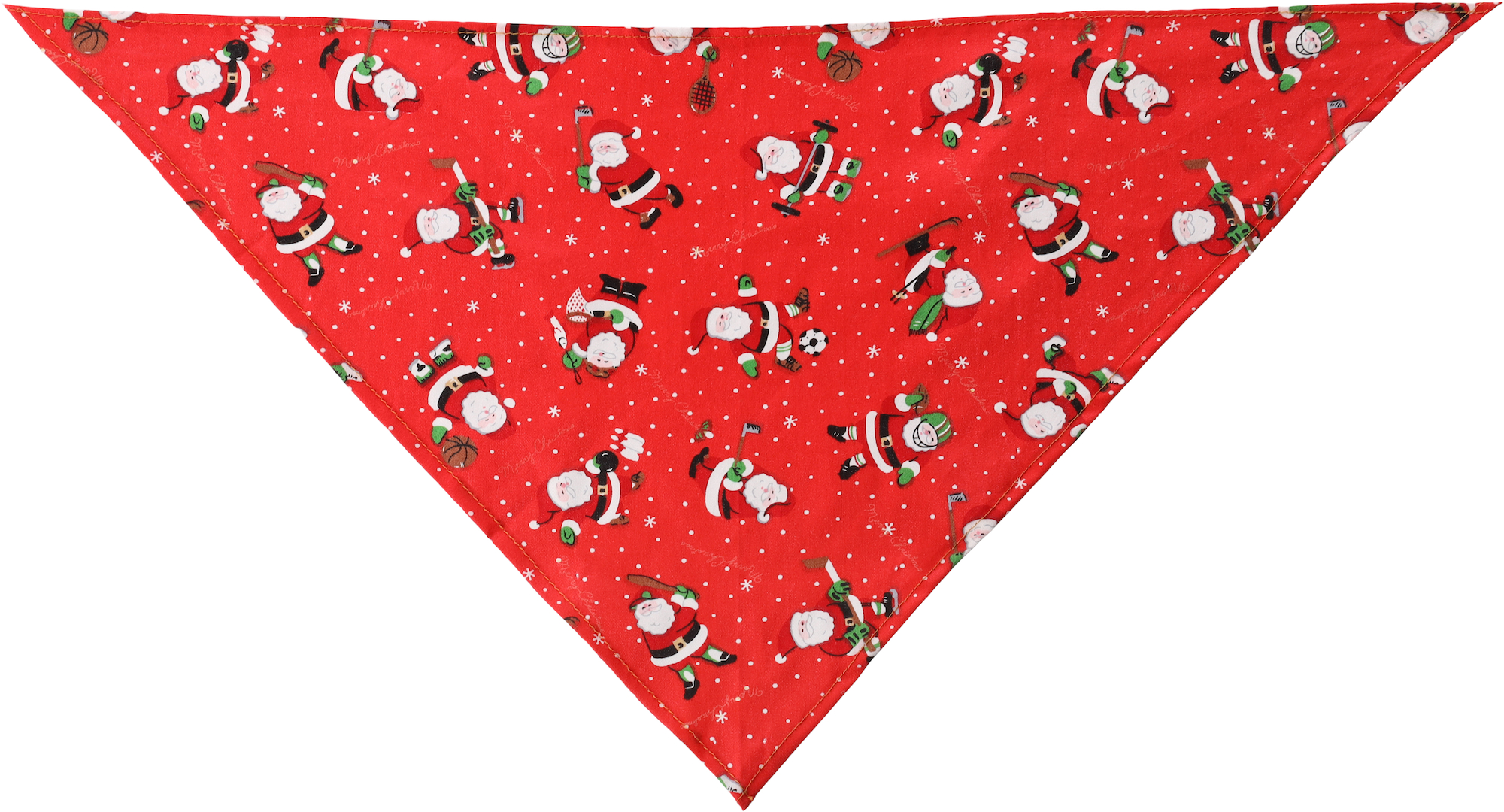 Flamingo Christmas Bandana Mik Red