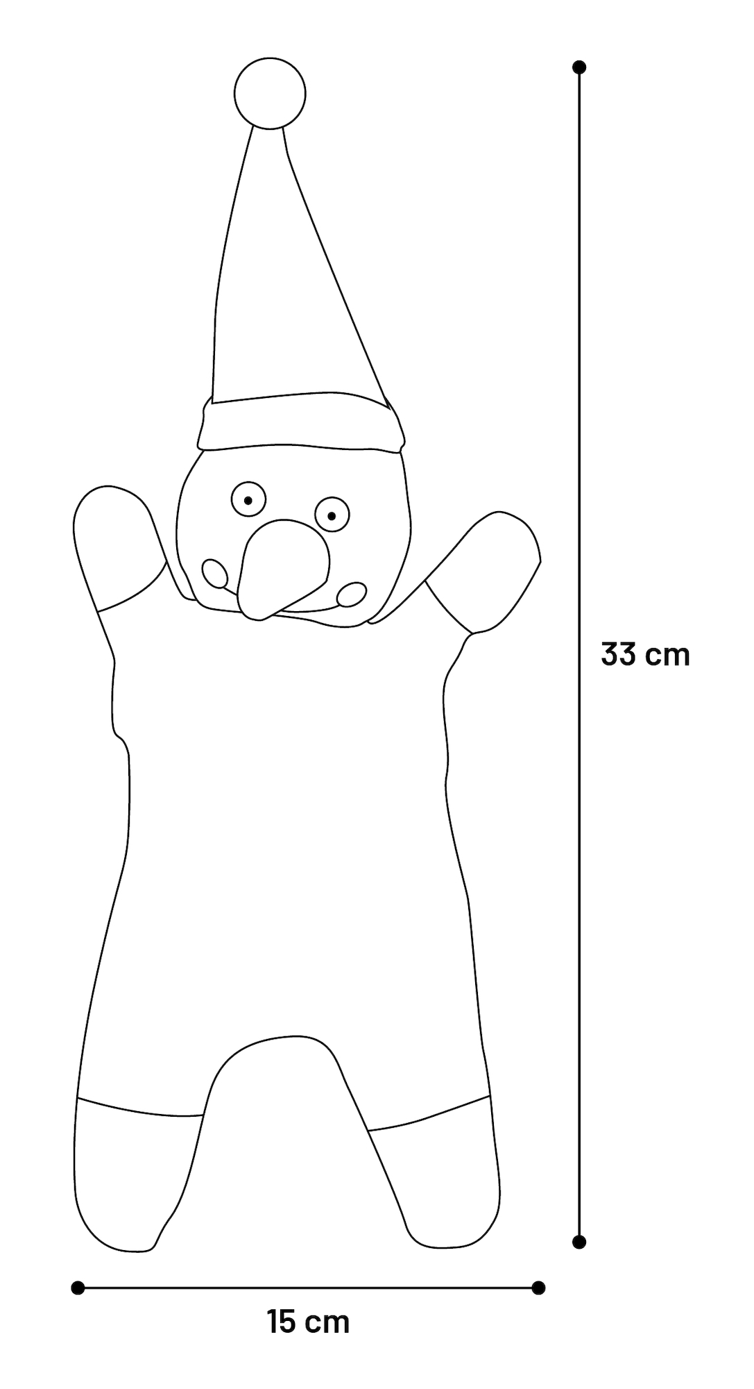 Flamingo Natale Giocattolo Rusto Babbo Natale Azzurro 