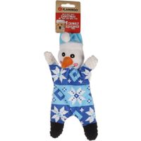 Flamingo Natale Giocattolo Rusto Babbo Natale Azzurro 