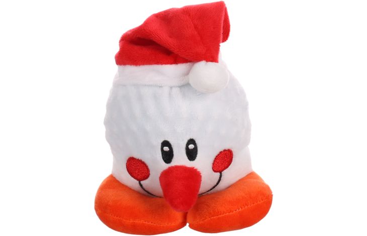 Flamingo Kerst Speelgoed Lady Sneeuwman Wit 