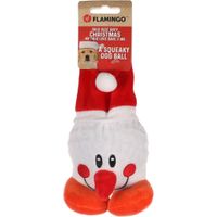 Flamingo Kerst Speelgoed Lady Sneeuwman Wit 