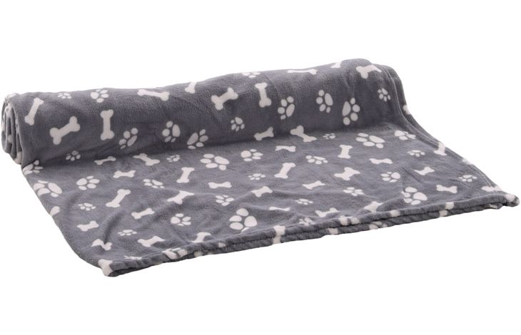 Flamingo Blanket Zuma Rectangle Grey