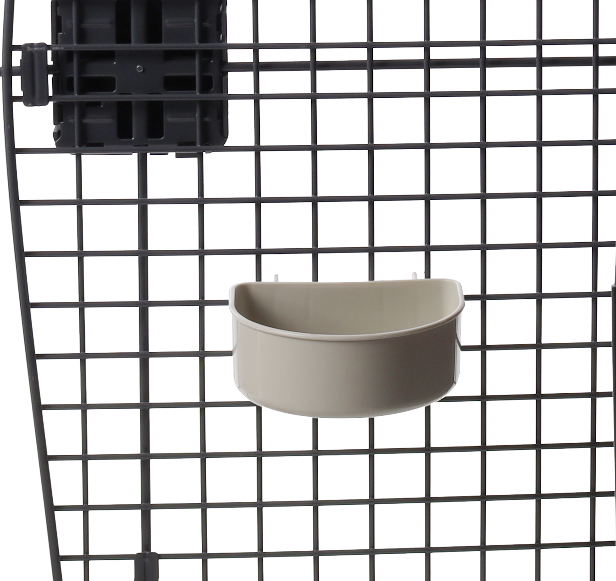 Flamingo Transport cage Lanta Dark grey