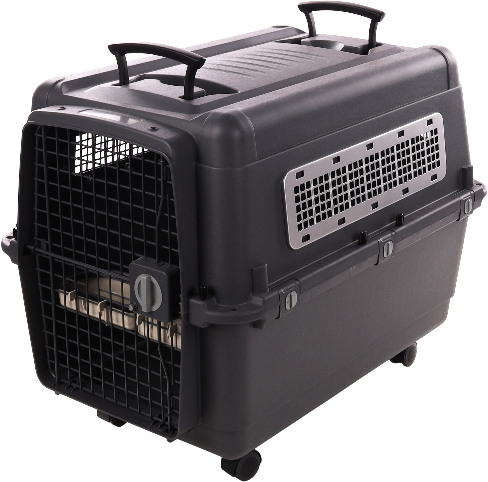 Transport cage Lanta Dark grey | 522477 | Flamingo Pet Products