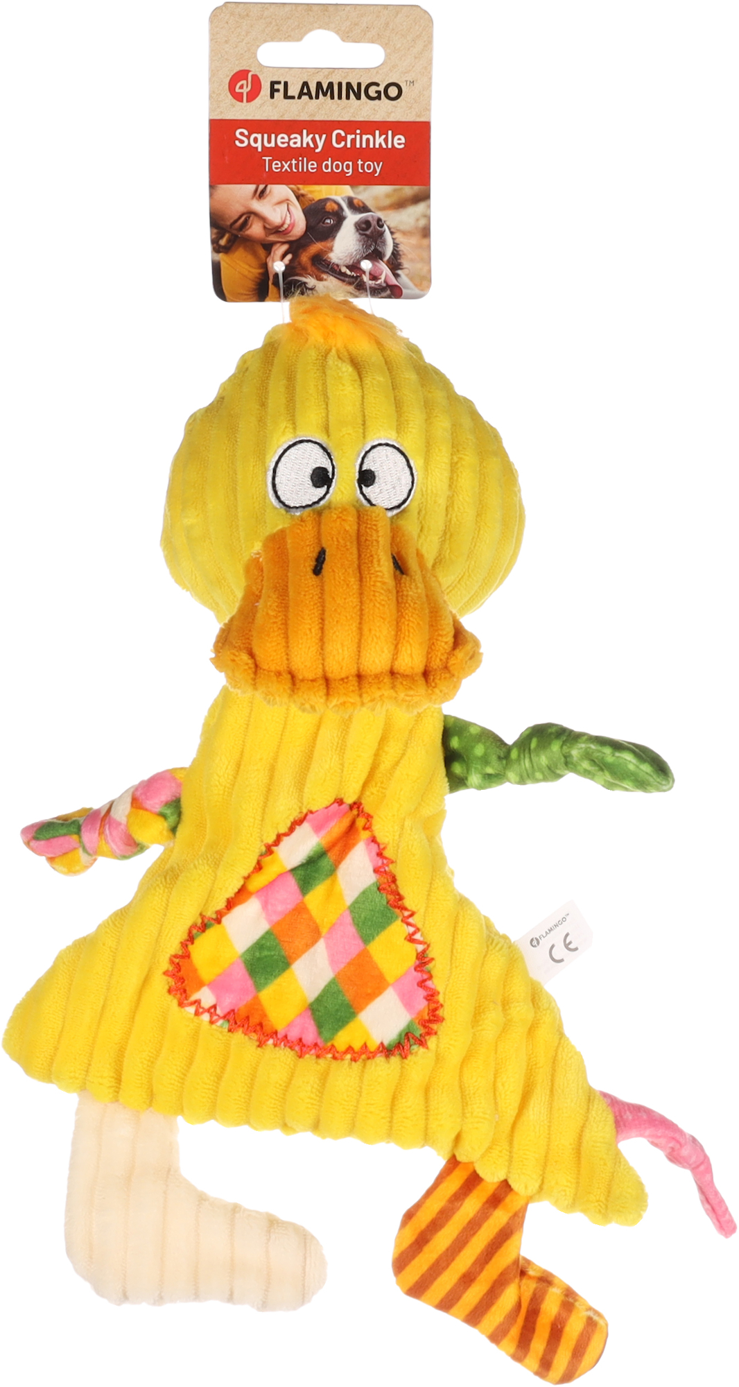 Flamingo Giocattolo Kareau Anatra Giallo