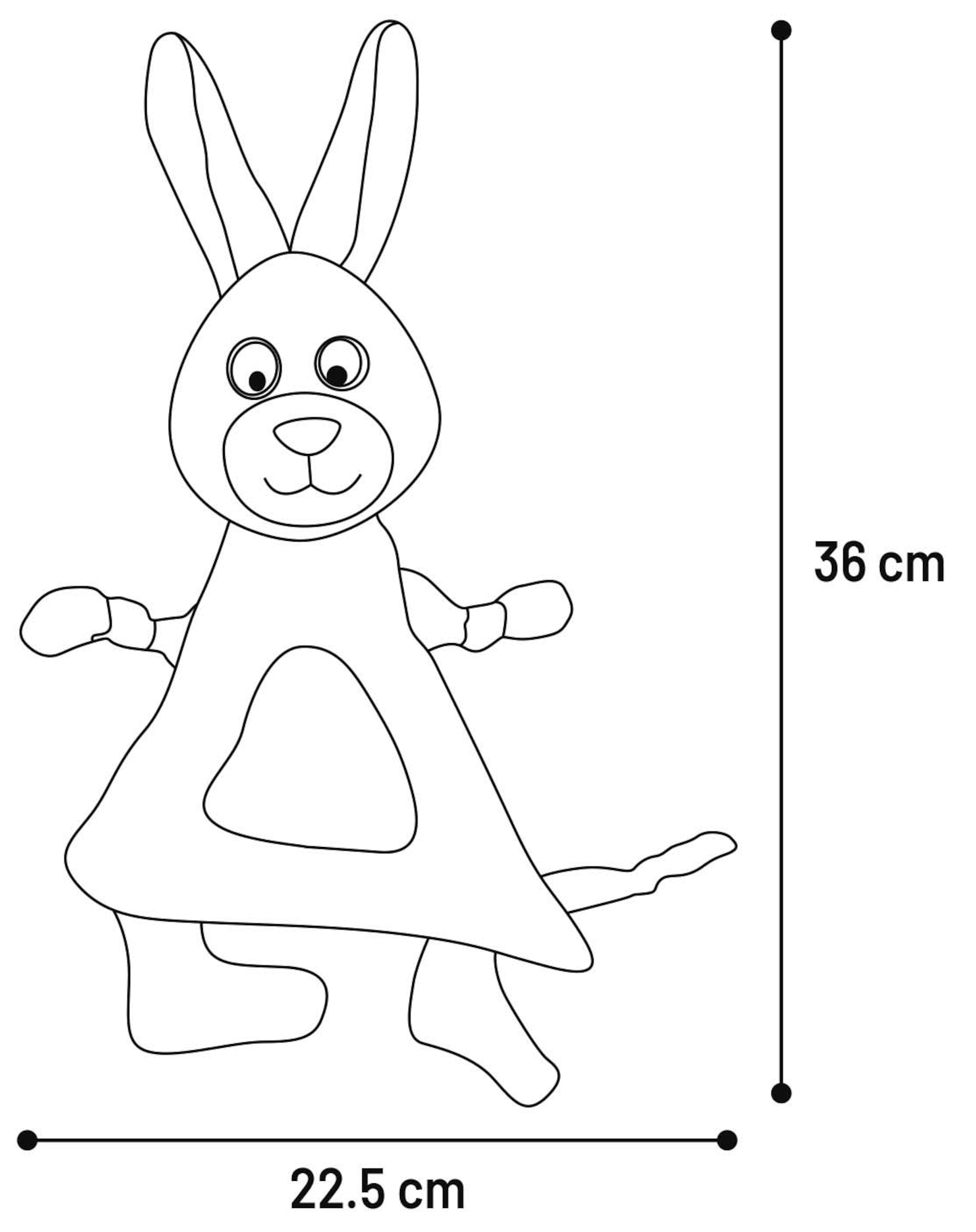 Flamingo Toy Kareau Rabbit Pink