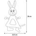 Toy Kareau Rabbit Pink