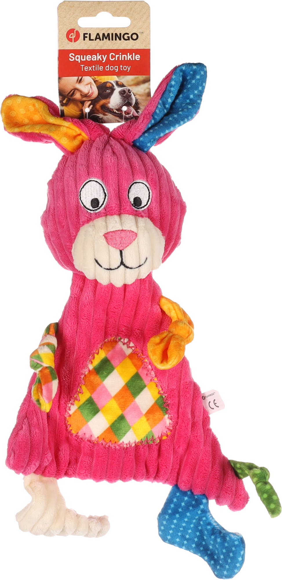 Flamingo Toy Kareau Rabbit Pink