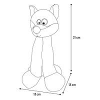 Flamingo Jouet Kareau Renard Brun clair