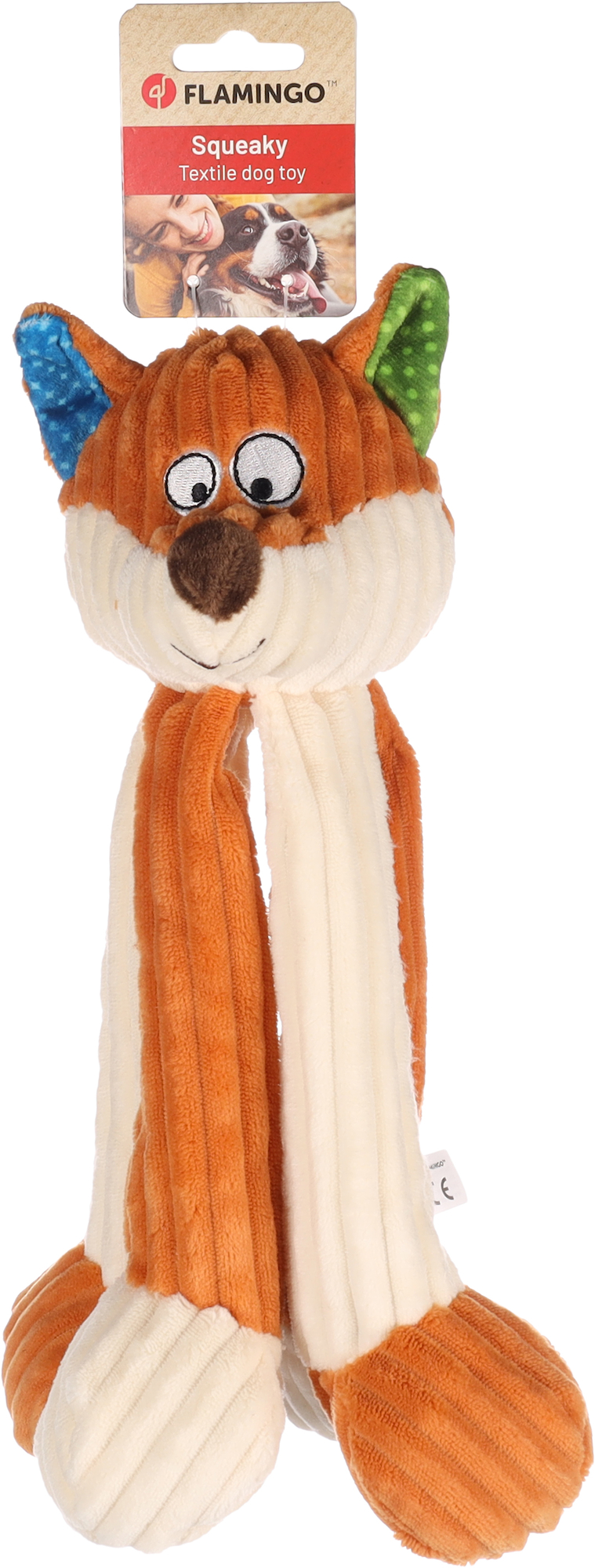 Flamingo Jouet Kareau Renard Brun clair
