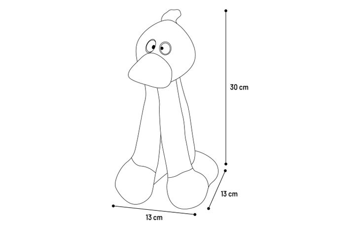 Flamingo Toy Kareau Duck Yellow