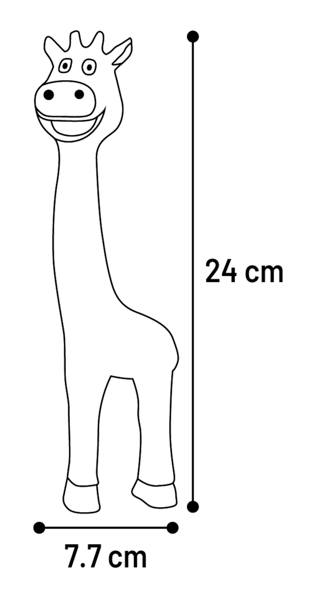 Flamingo Toy Mon Giraffe Multiple colours