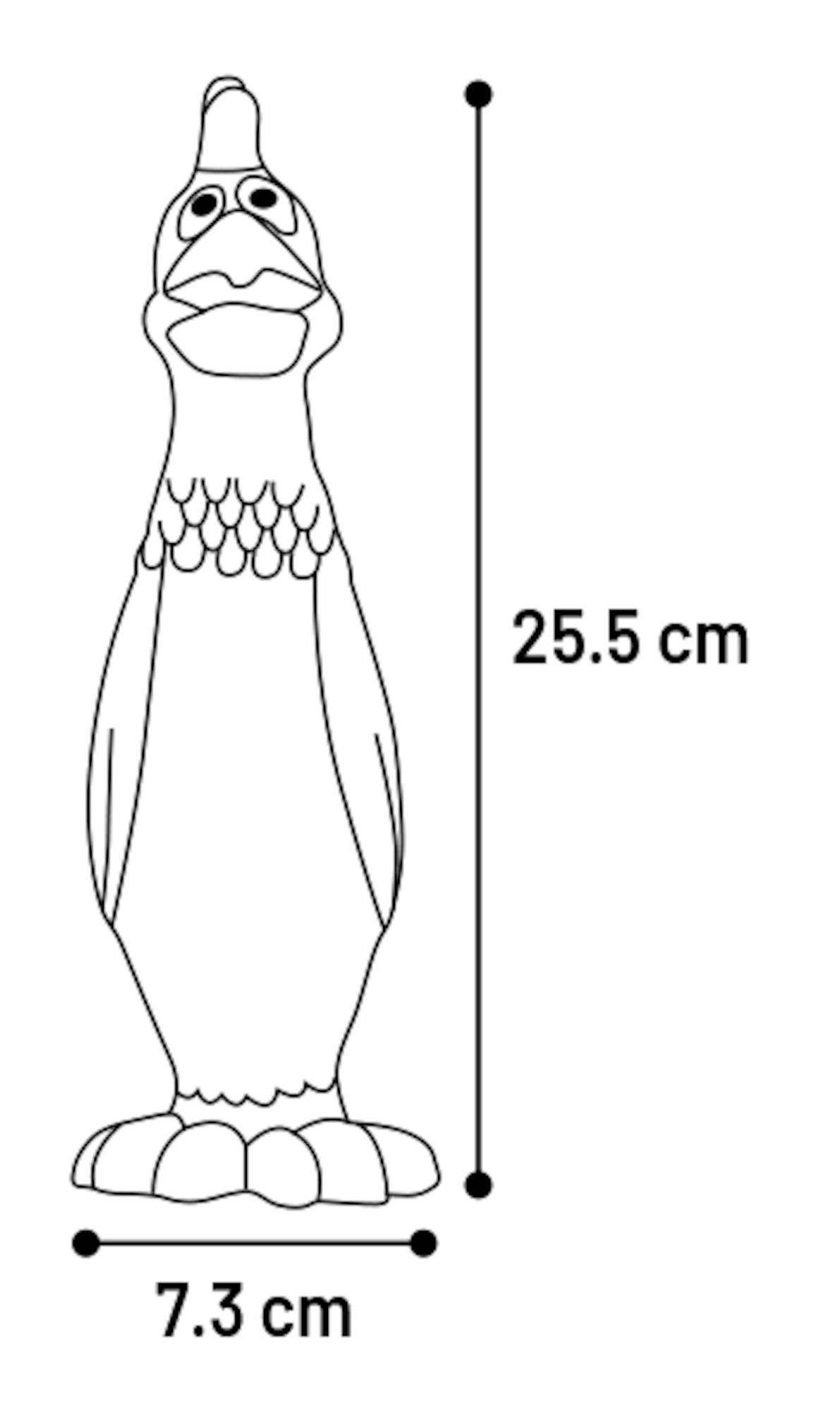 Flamingo Toy Curra Chicken Orange