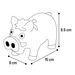Toy Tomin Wild boar Multiple colours