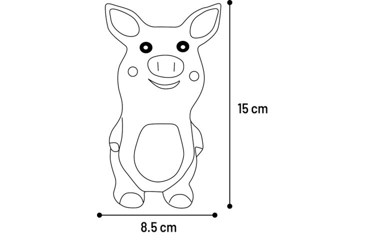 Flamingo Toy Bocca Dog & Mouse & Pig Multiple colours