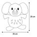 Toy Flufa Elephant Beige