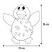 Toy Flufa Duck Beige