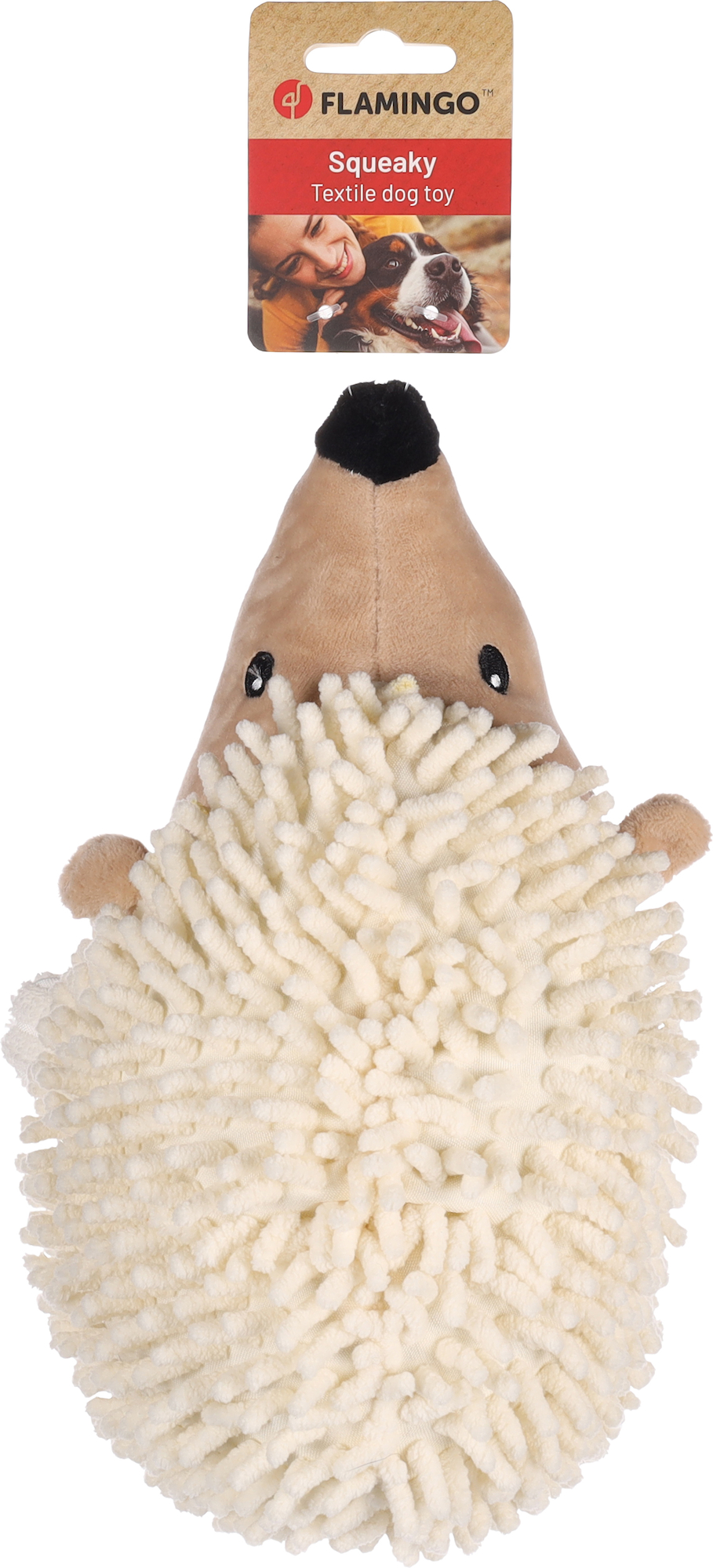 Flamingo Spielzeug Flufa Igel Beige