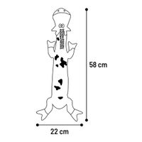 Flamingo Juguete Bellu Vaca Blanco & Negro