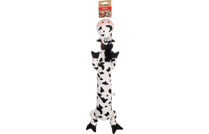 Flamingo Toy Bellu Cow White & Black