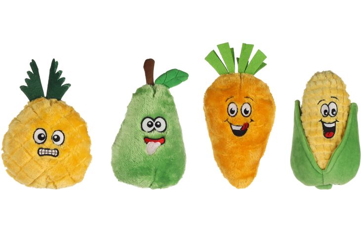 Flamingo Jouet Frugro Ananas & Poire & Carotte & Maïs Plusieurs couleurs
