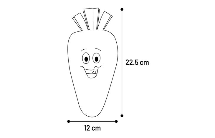 Flamingo Jouet Frugro Ananas & Poire & Carotte & Maïs Plusieurs couleurs