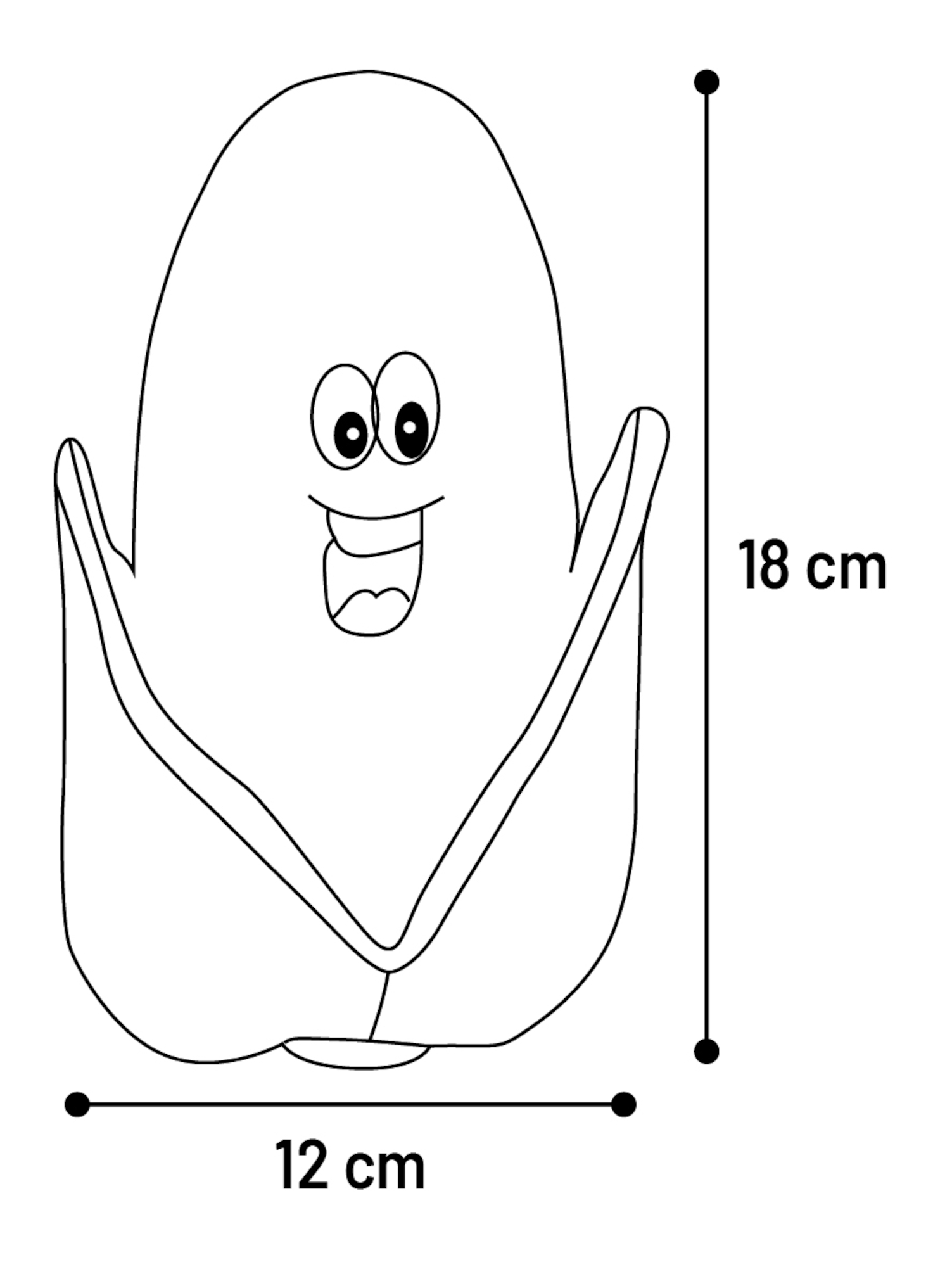 Flamingo Jouet Frugro Ananas & Poire & Carotte & Maïs Plusieurs couleurs