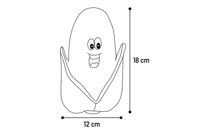 Flamingo Jouet Frugro Ananas & Poire & Carotte & Maïs Plusieurs couleurs