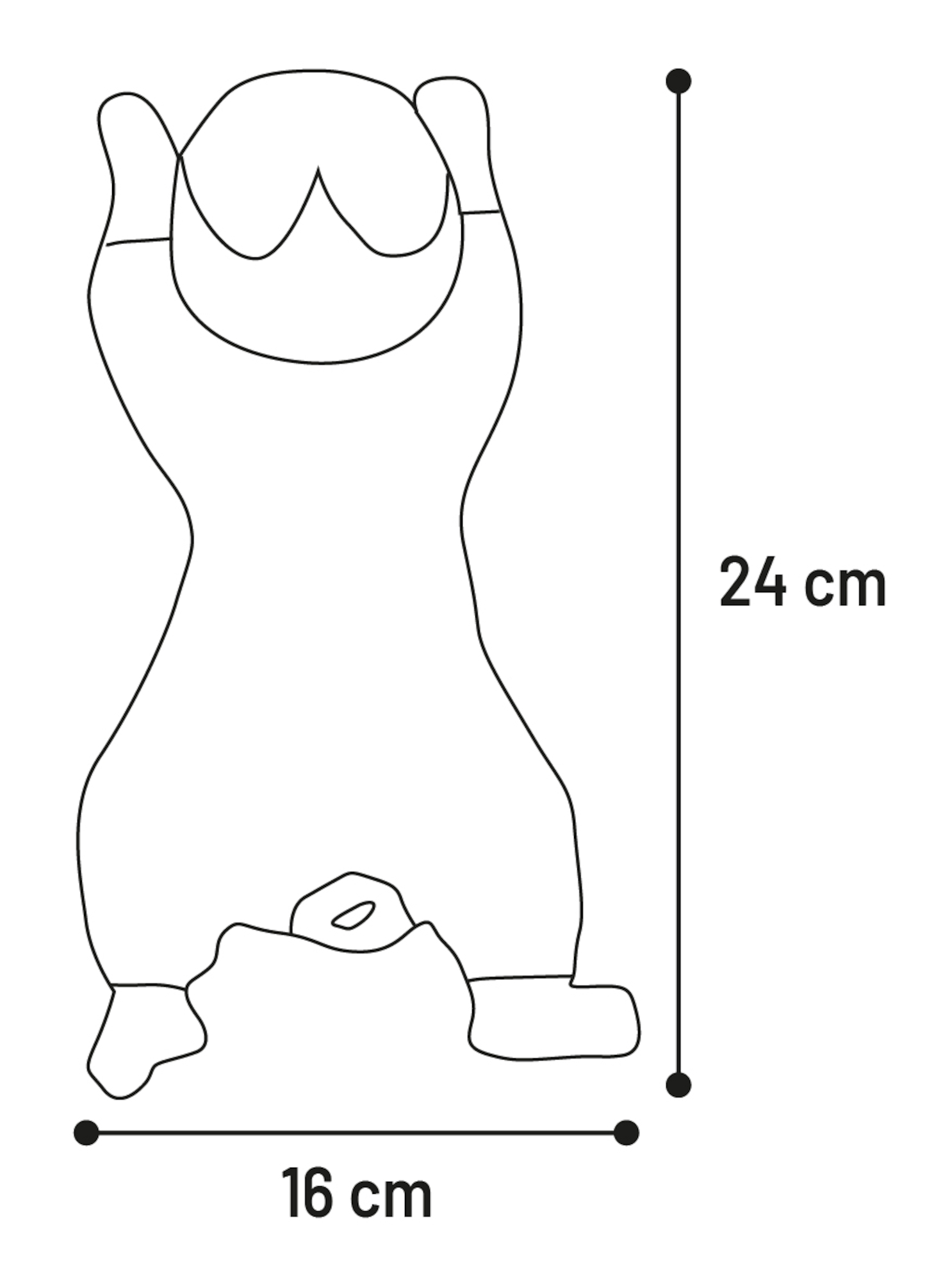 Flamingo Toy Forre Rabbit Brown